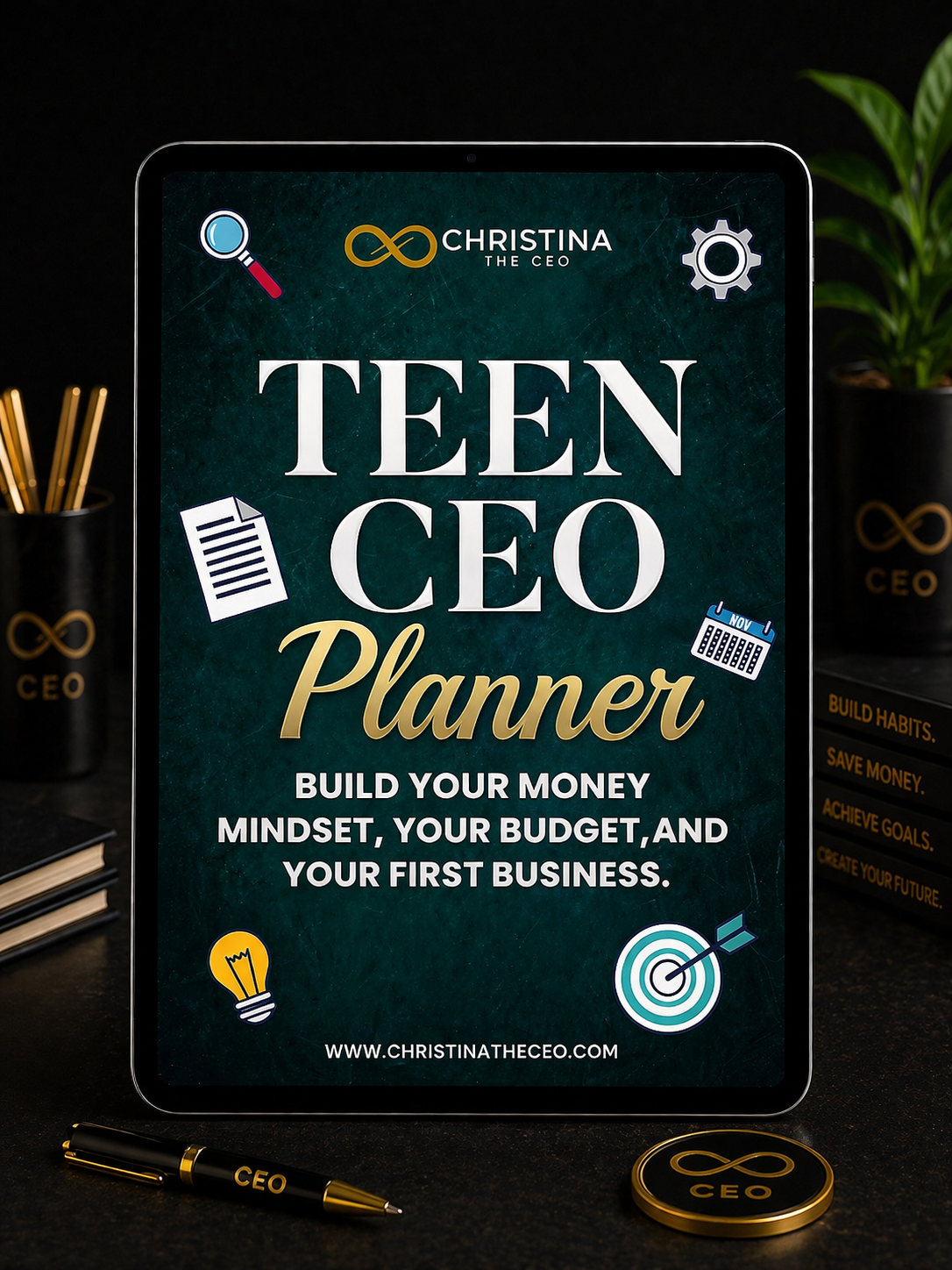 TEEN CEO PLANNER — DIGITAL COPY