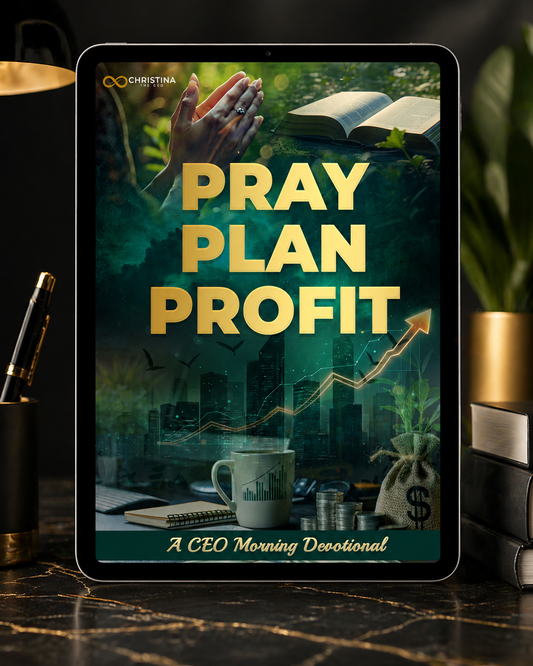 PRAY. PLAN. PROFIT. PLANNER — DIGITAL COPY