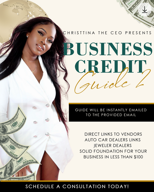 Business Credit Guide II (Instantly Emailed)