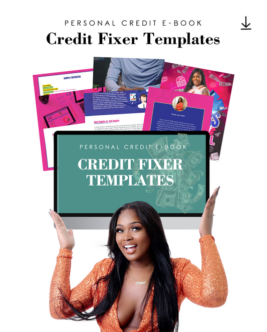 Credit Fixer Templates (Instantly E-mailed)