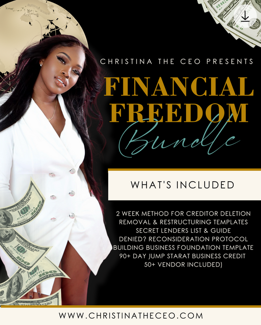 Financial Freedom Bundle (Instantly Emailed)